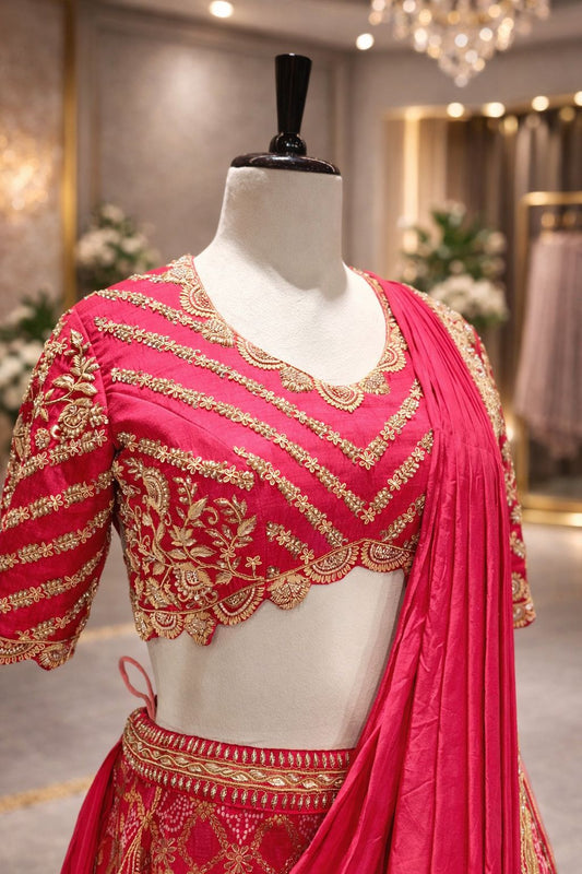 Rani Radiance in Banarasi Brilliance.